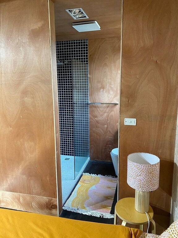 Shipping Container Living; Industrial fit out on bush block in Trentham, Hepburn Shire