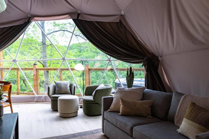 Camping für 4 Personen, mit Whirlpool in Tennessee