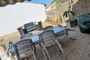 Gîte pour 4 personnes, avec terrasse à Brem-sur-Mer