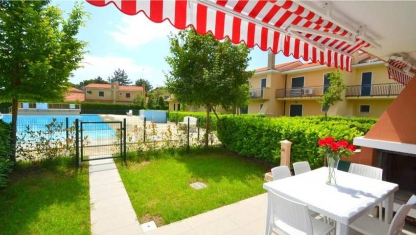 Ferienhaus für 6 Personen, mit Garten und Balkon in Bibione