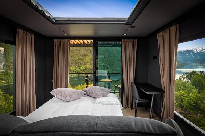 Villa für 2 Personen, mit Garten und Pool sowie Ausblick in Norwegen - 4