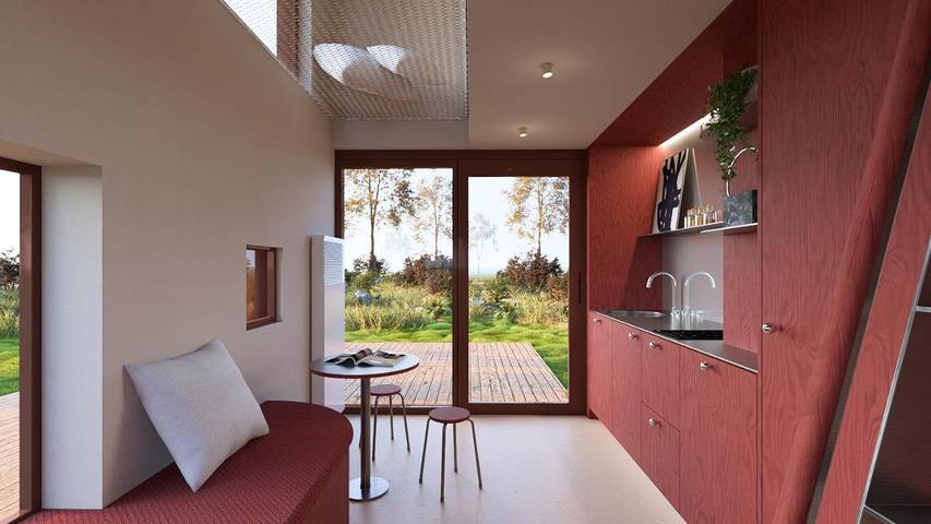 Gîte pour 3 personnes, avec vue ainsi que terrasse et jardin à Visé - 2