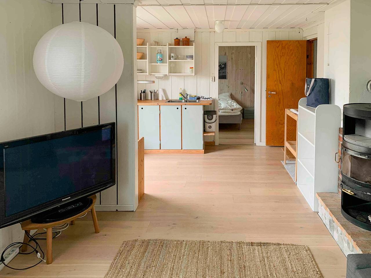 Idyllisches Cottage mit Meerblick auf einer ruhigen Insel in Tvedestrand