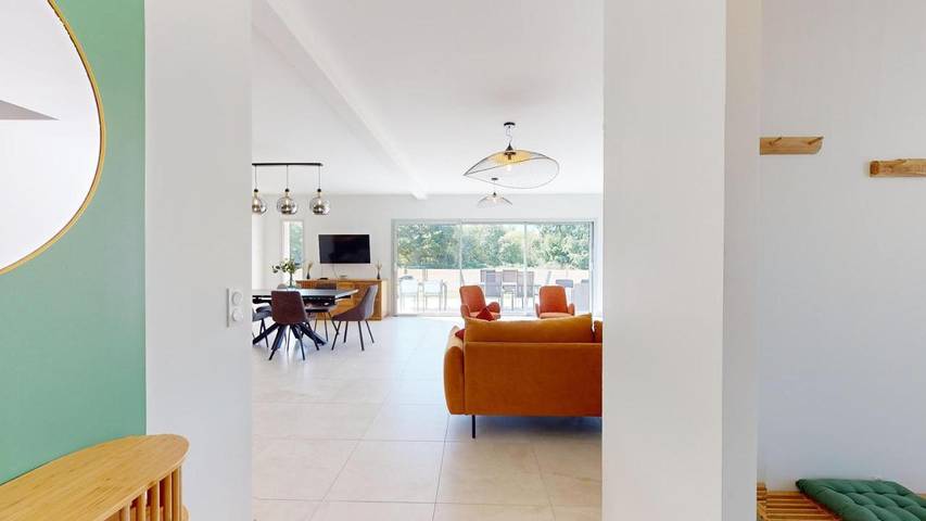 Location de vacances pour 10 personnes, avec jardin et vue, animaux acceptés à Cadaujac - 2