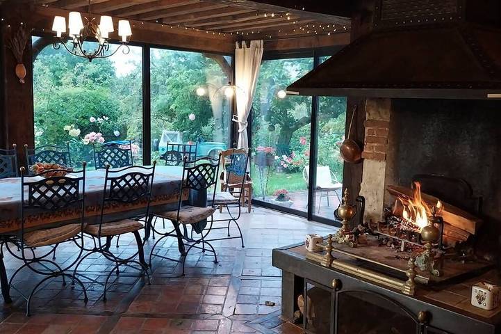 Maison de vacances pour 14 personnes, avec piscine
