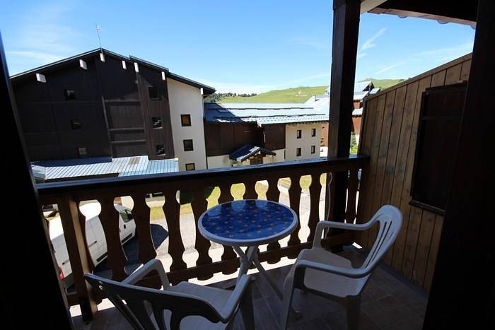 Studio pour 3 personnes, avec balcon à Les Saisies