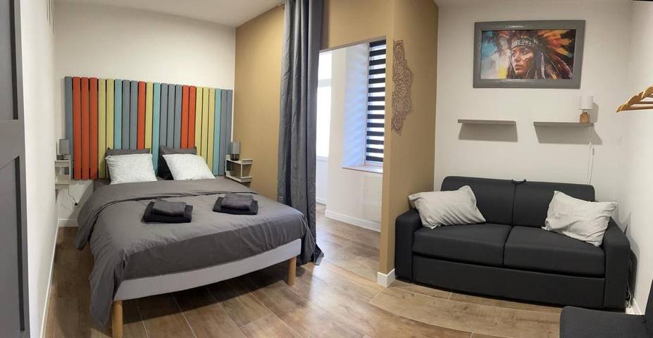 Apartamento de vacaciones para 4 personas, con vistas y jardín - 1