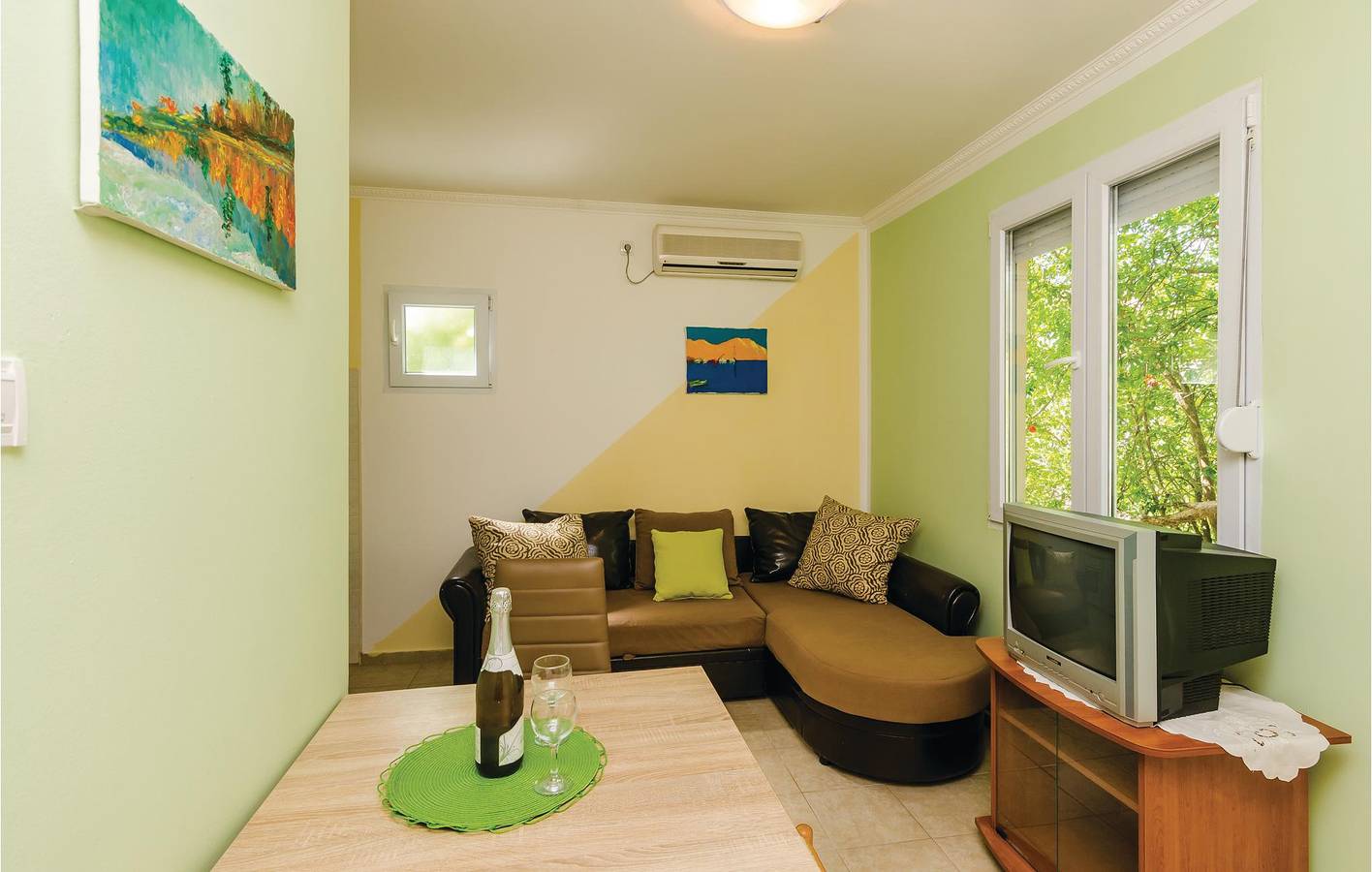 Casa de vacaciones para 2 personas con terraza in Baošići, Bay of Kotor
