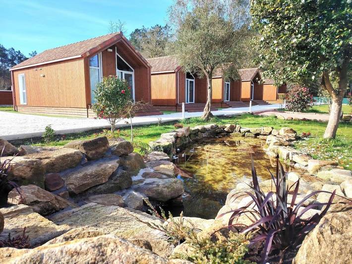 Maison de vacances pour 4 personnes, avec vue et jardin