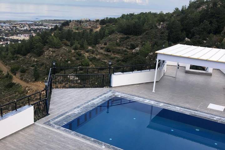 Ferienhaus für 4 Personen, mit Meerblick und Garten sowie Pool, mit Haustier in Nordzypern - 3