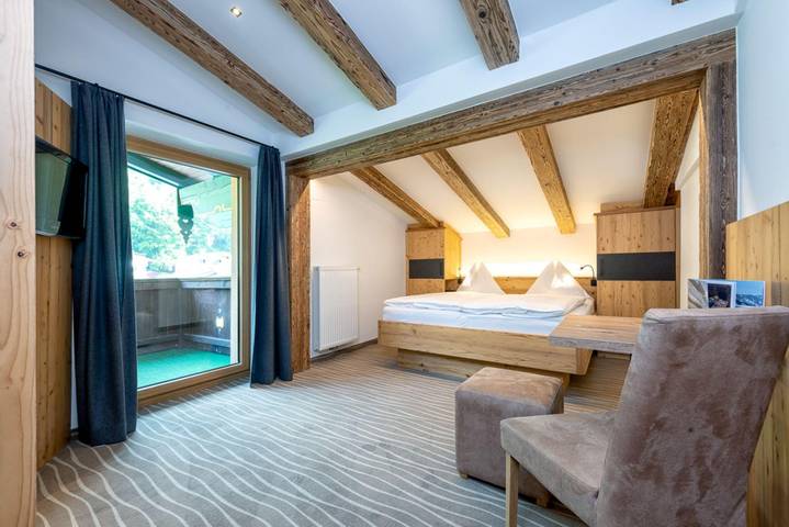 Ferienwohnung für 3 Personen, mit Sauna und Garten sowie Balkon, kinderfreundlich in Saalbach-Hinterglemm - 4