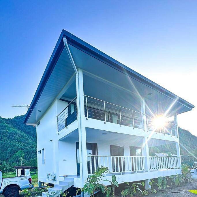 Villa pour 7 personnes, avec jardin ainsi que balcon et vue