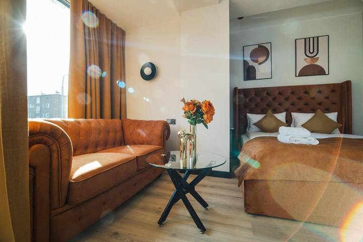 Loft dla 2 osób, z Balkon w Wrocław