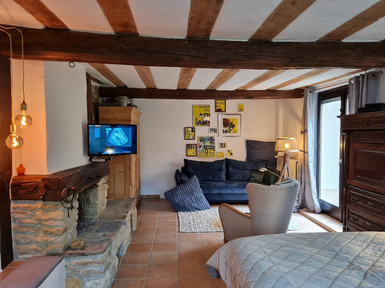 Üb Appartement /Bad&Schlafzimmer, Küche, Esszimmer in Vendersheim, Rheinhessen