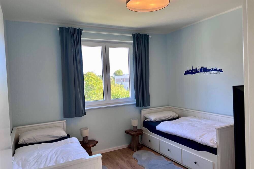 Ganze Wohnung, Traumferienwohnung Weitblick am Schweriner See in Schwerin, Schweriner See