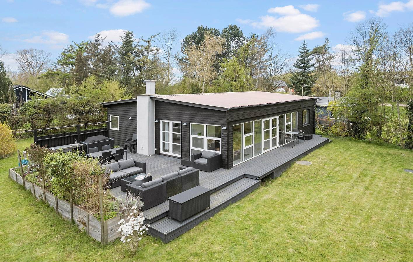 Ferienhaus für 6 Personen mit Terrasse in Kalundborg, Røsnæs