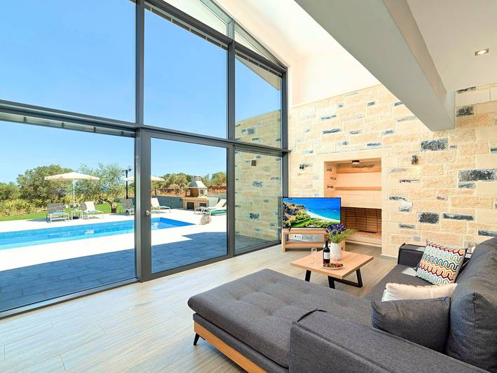 Location de vacances pour 30 personnes, avec jardin dans Georgioupoli