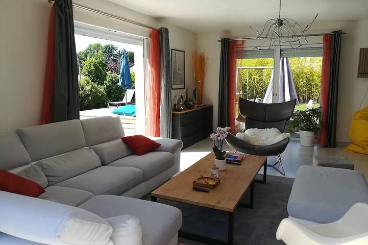 Location de vacances pour 8 personnes, avec jacuzzi et jardin dans Plage Sainte-Marguerite - 2
