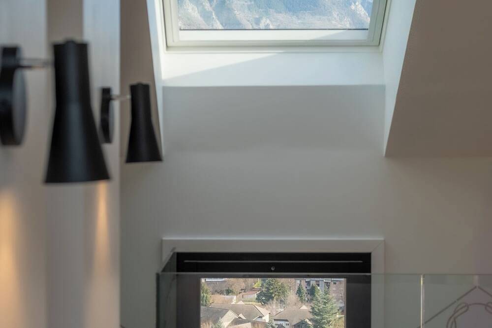 Geheel appartement, Le Perchoir, at the top of the Tour de la Fournache. A breathtaking view! in Saint-Jean-de-Maurienne, Saint-Jean-de-Maurienne regio