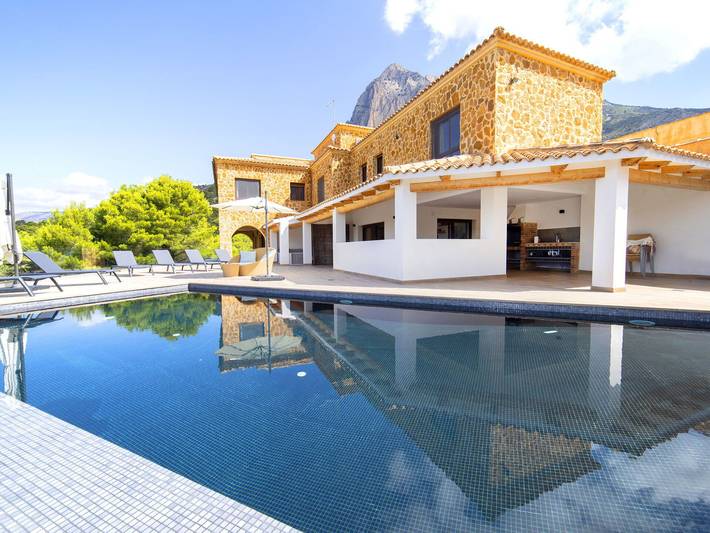 Villa voor 9 personen, met tuin in Finestrat