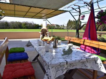 Ferienwohnung für 4 Personen, mit Garten in Savudrija