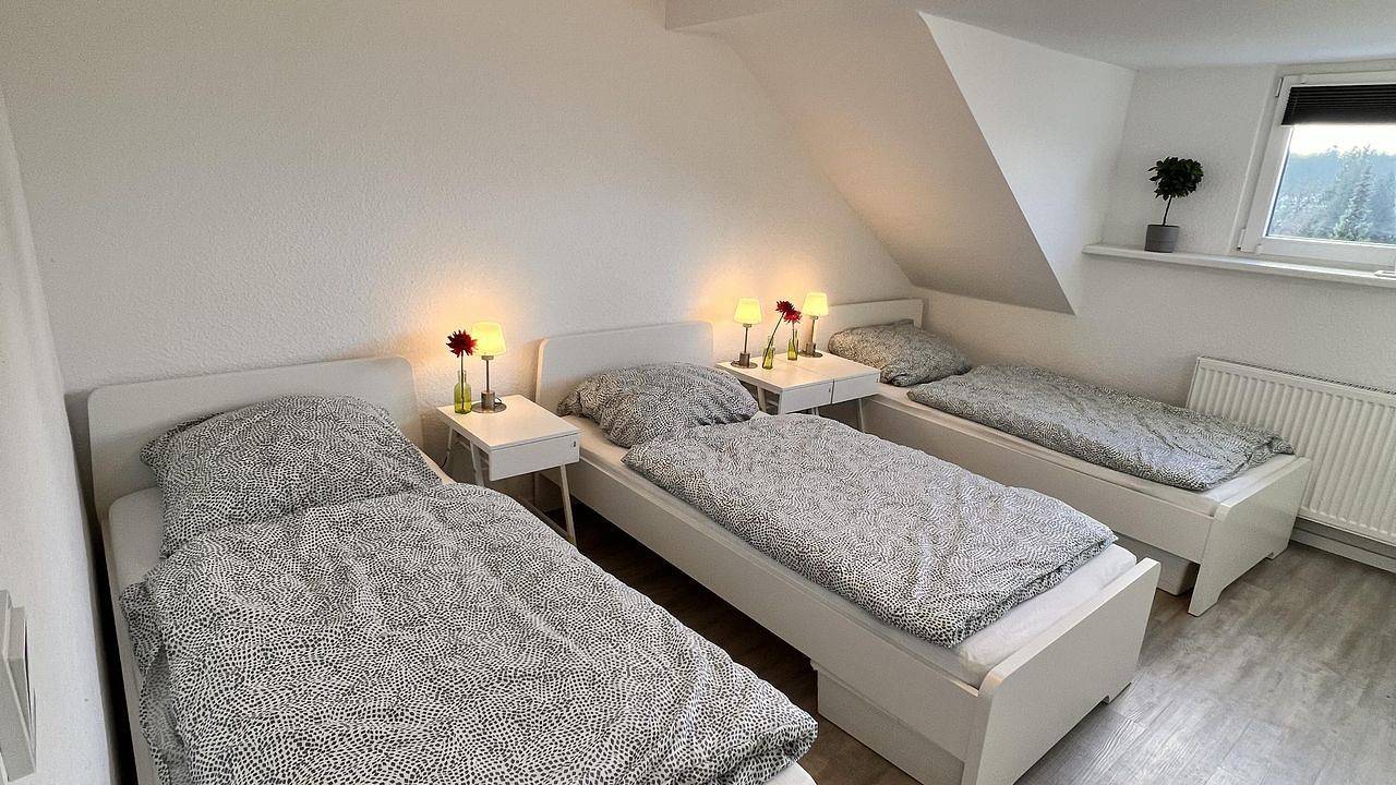 Ganze Ferienwohnung, Ferienwohnung für 6 Personen (60 m²) in Lich in Lich, Lahntal