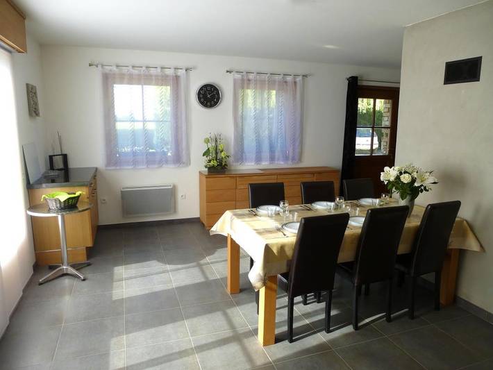 Gîte für 5 Personen, mit Garten