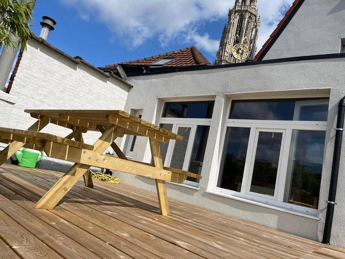 Loft voor 9 personen, met terras en uitzicht, met huisdier in Antwerpen