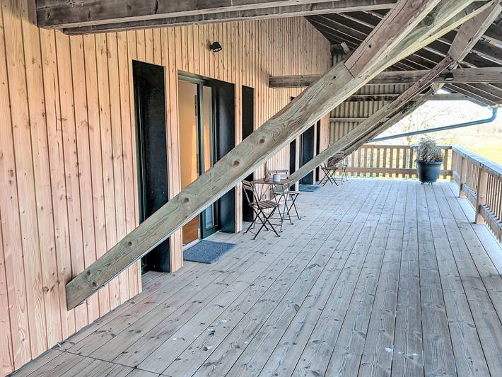 Ferienwohnung für 6 Personen, mit Garten und Terrasse