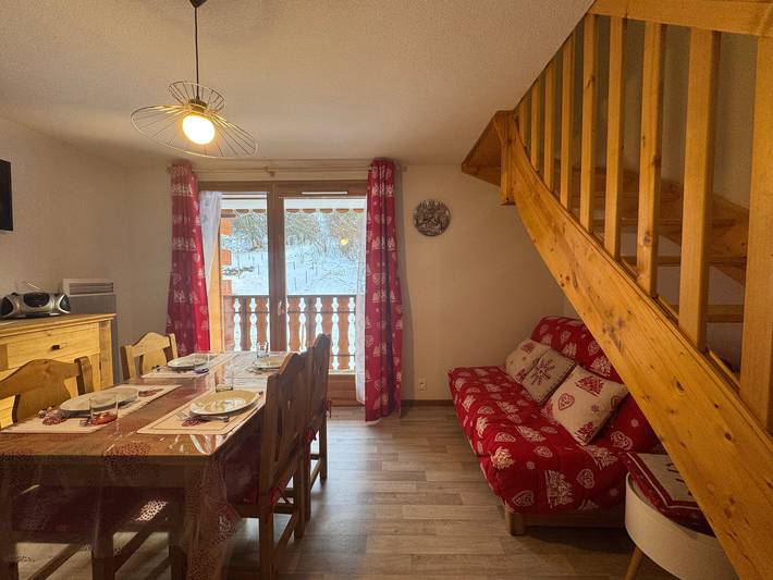 Gîte pour 4 personnes, avec balcon à Thollon-les-Mémises - 4