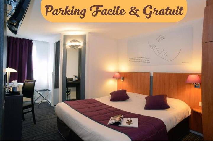 Hôtel pour 2 personnes, avec Terrasse et Jardin à Quetigny