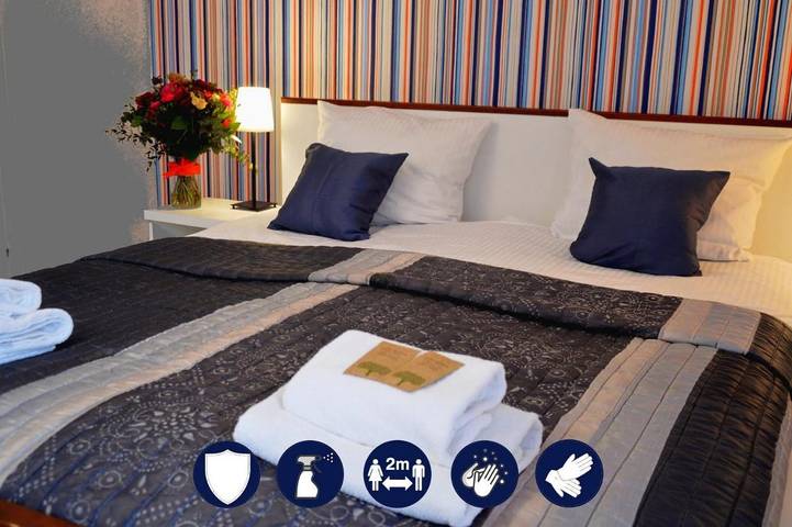 Apartahotel para 2 personas en Cracovia