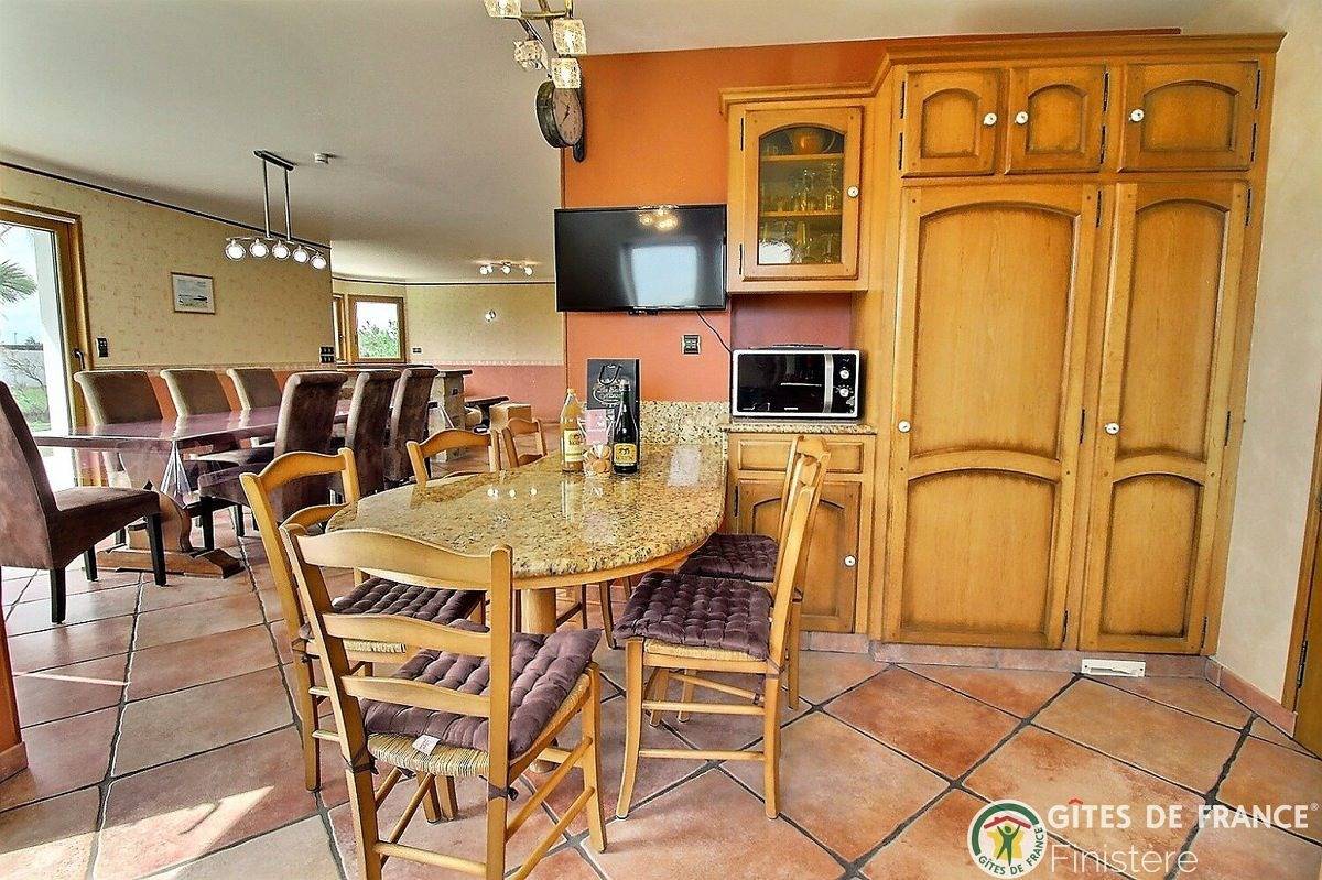 Gîte für 10 Personen mit Sauna in Ploudalmézeau, Brest und Umgebung