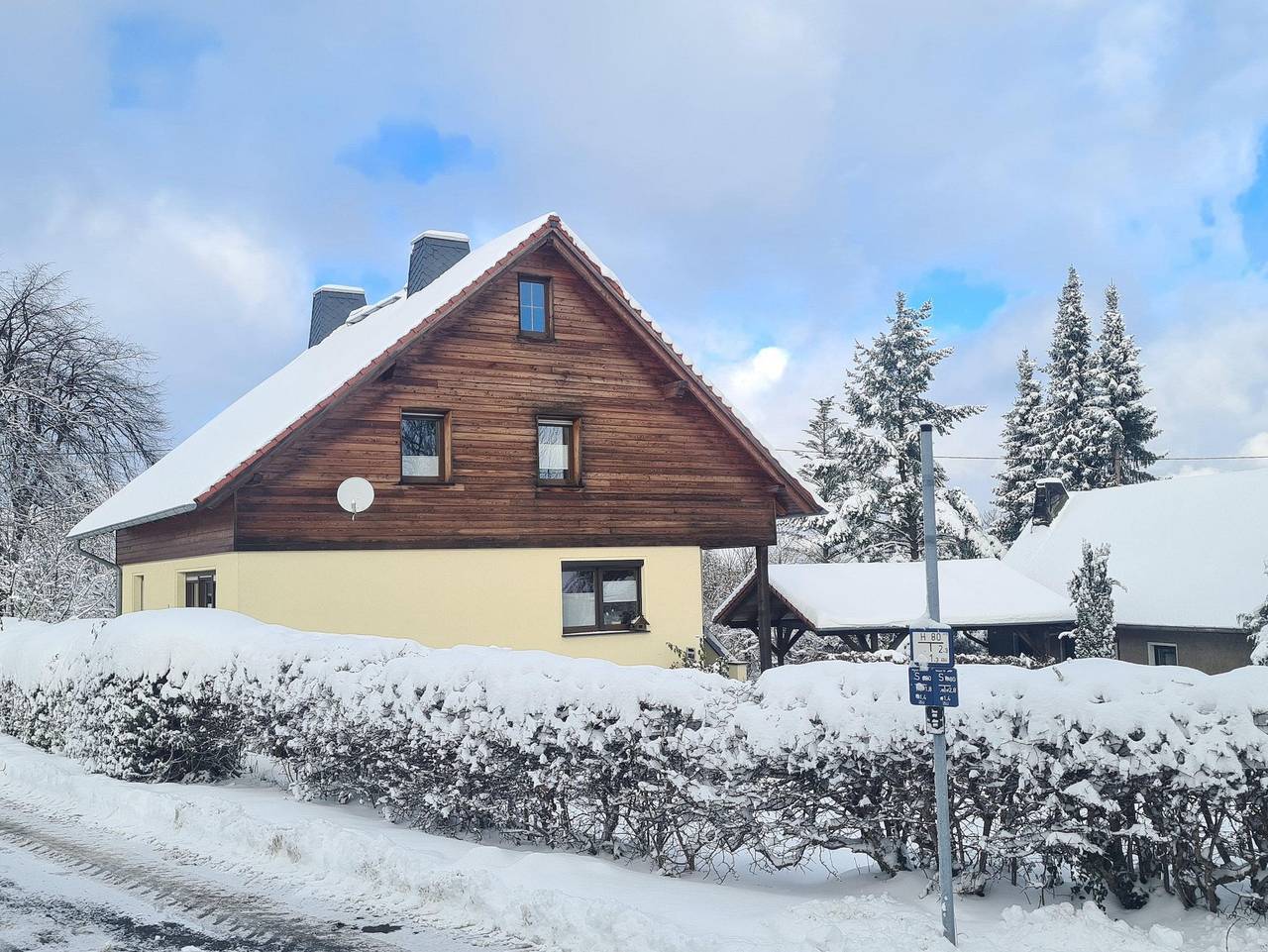 Ferienhaus Oelsener Höhe - Ferienhaus, 4 Schlafräume in Bad Gottleuba-Berggießhübel, Elbsandsteingebirge