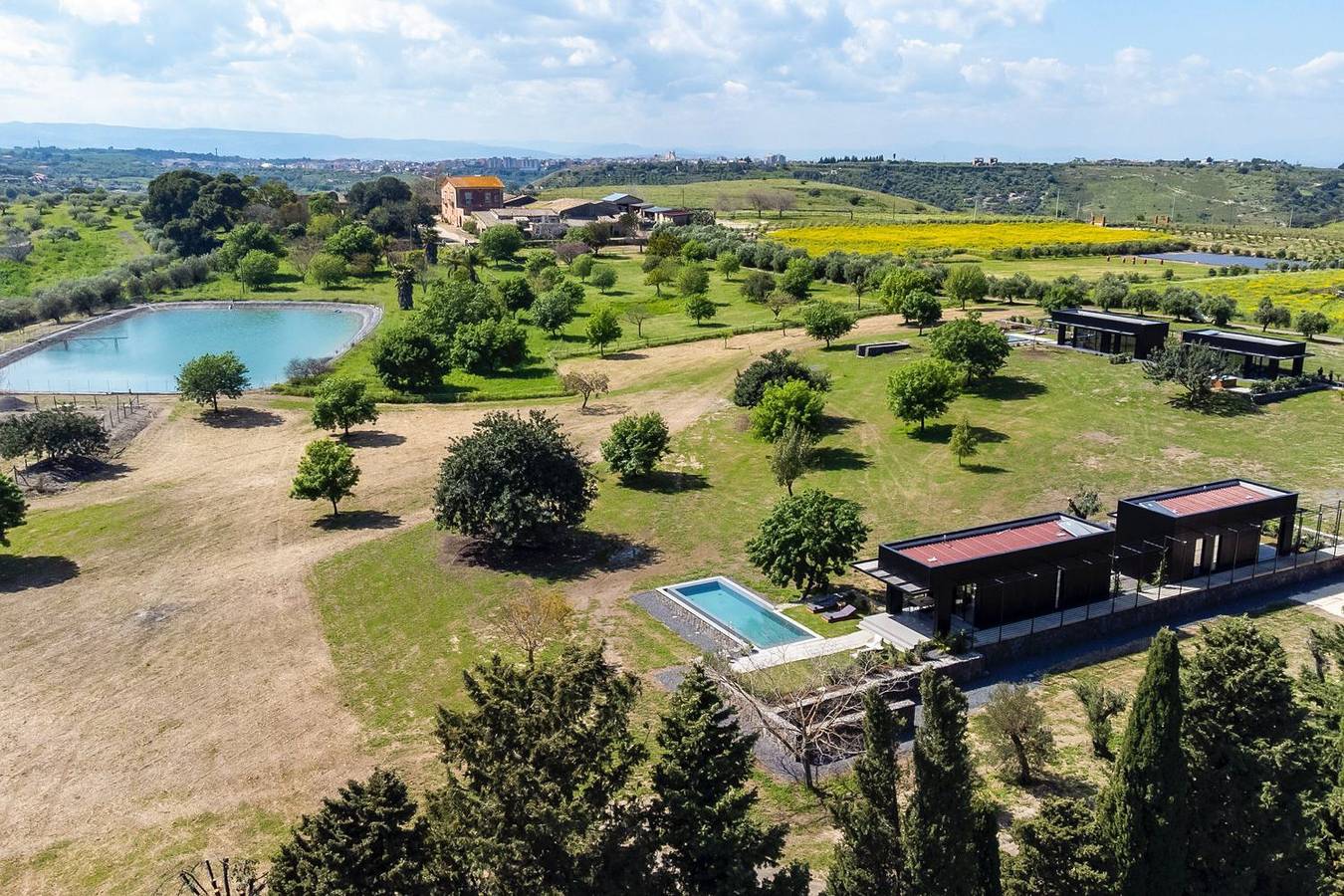 Villa für 6 Personen mit Terrasse in Carlentini, Melilli