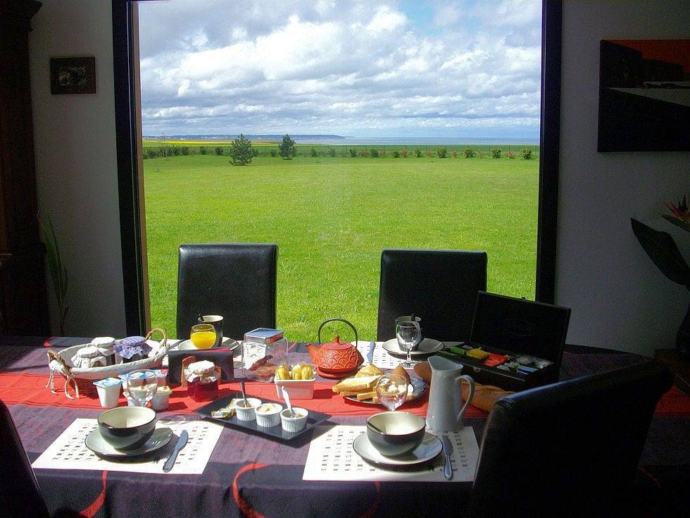 Villa les Falaises - Chambre Lilas in Berneval-le-Grand, Région de Dieppe