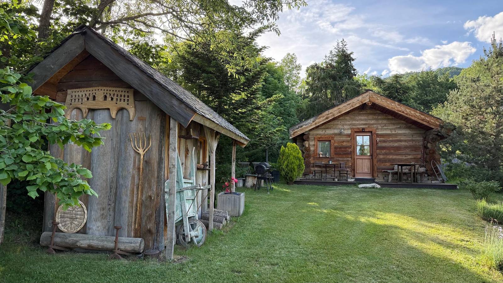 La cabane du trappeur in Dorres, Parc naturel régional des Pyrénées catalanes