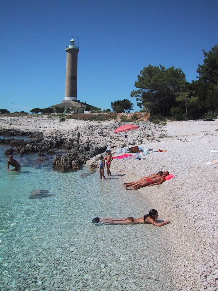 Ganzes Studio, Studioapartment in Veli Rat mit Meerblick, Balkon, Waschmaschine (882-1) in Veli Rat, Dugi Otok