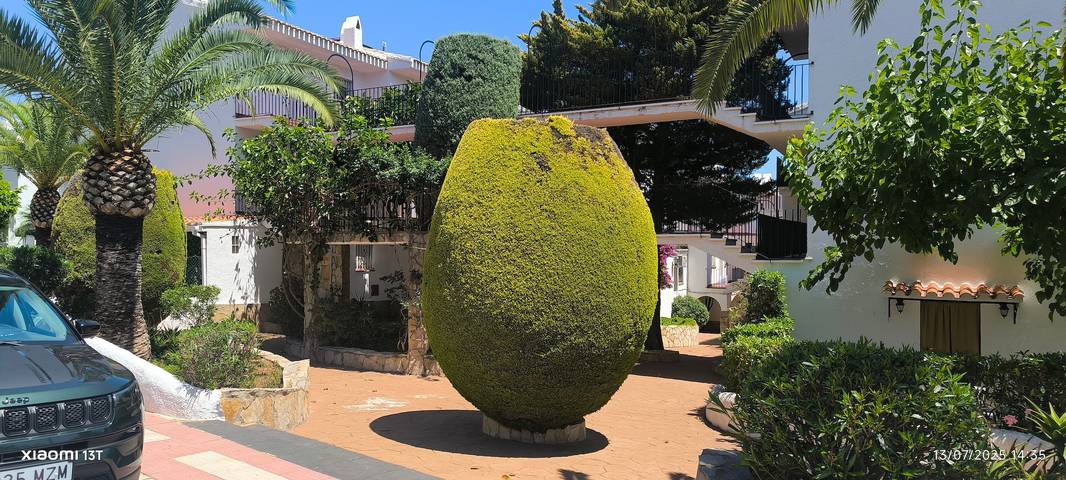 Appartement de vacances pour 4 personnes, avec bassin pour enfant ainsi que jardin et balcon à Peñíscola