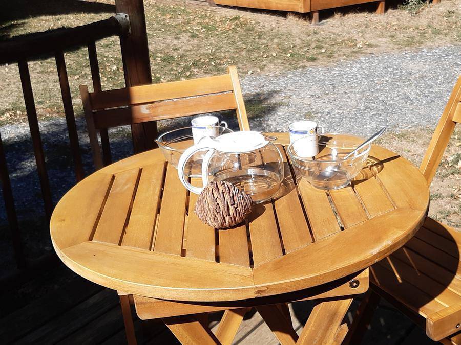 Camping Les Jardins d'Estavar - Mobilhome 2 personas - 16m2 in Estavar, Parque Natural Regional de los Pirineos Catalanes