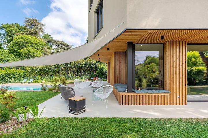 Villa pour 12 personnes, avec balcon et jardin - 1