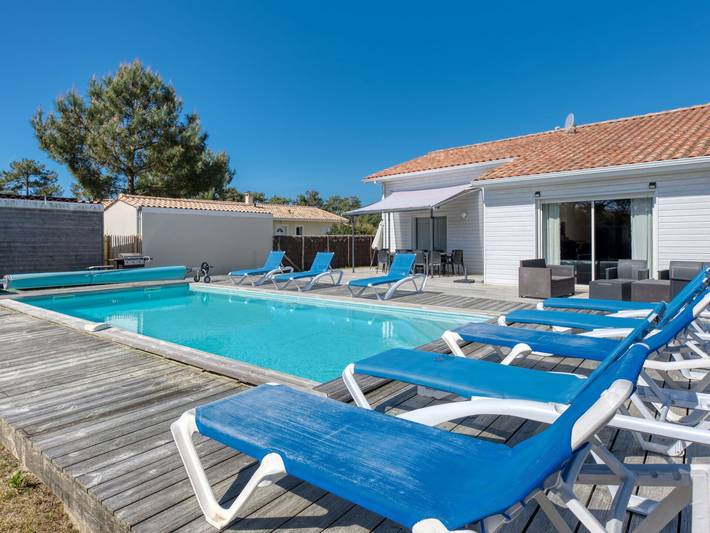 Location de vacances pour 8 personnes, avec jardin à Vensac - 4