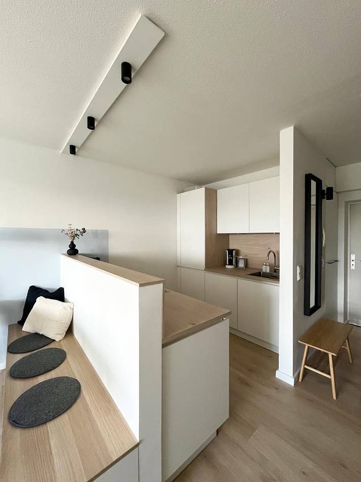 Ferienwohnung für 4 Personen, mit Meerblick und Sauna sowie Balkon und Balkon/Terrasse in Sahlenburg - 3