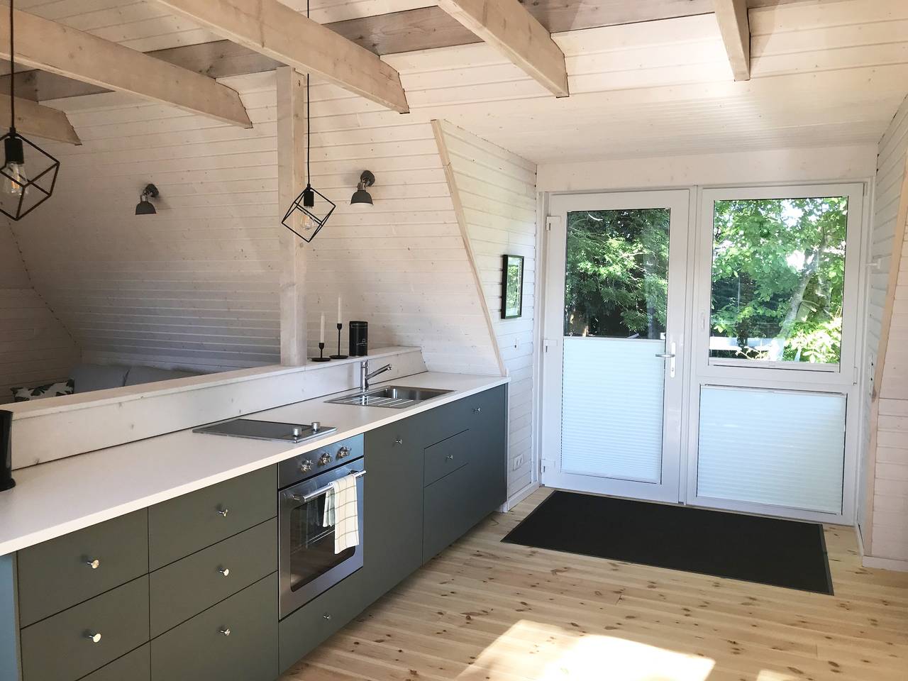 Ganze Ferienwohnung, 2-Raumferienwohnung "Waldwohnung" in Nübel, Grünes Binnenland