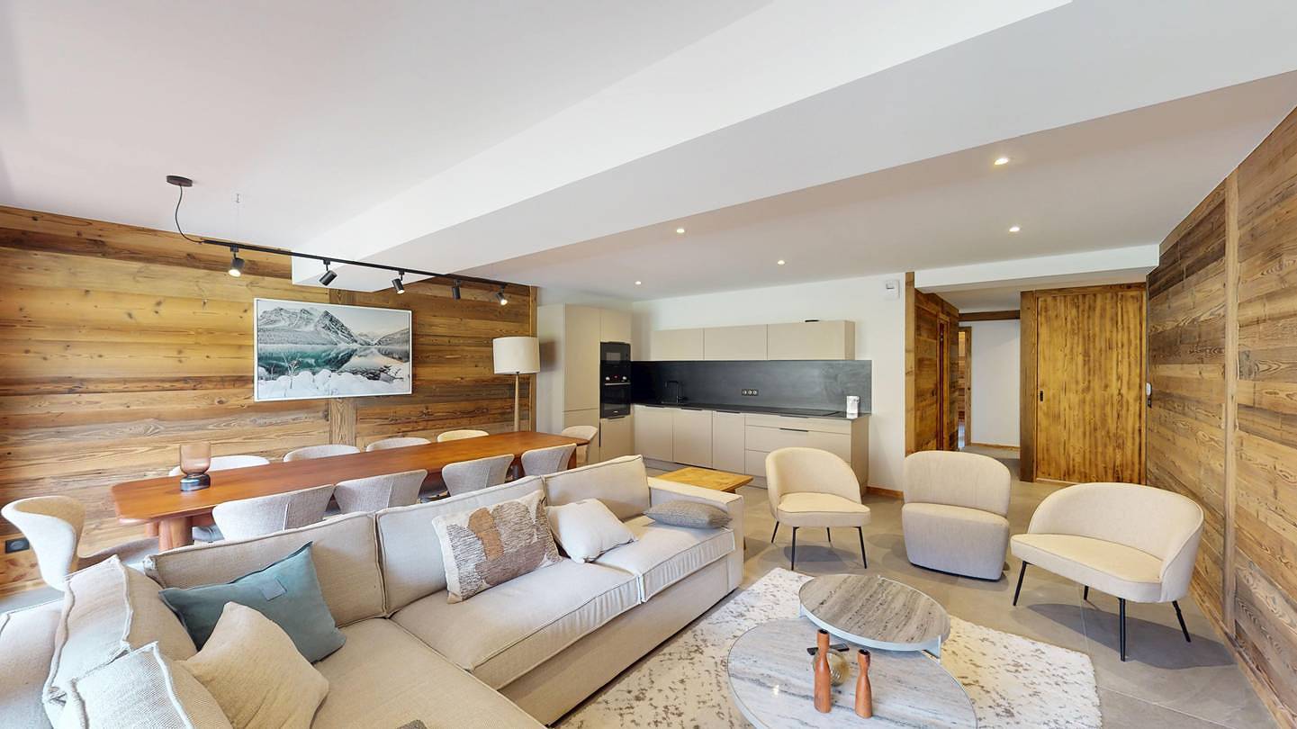 Apartamento vacacional entero, Person flat in a new residence on the snow front in La Toussuire, Fontcouverte-la Toussuire