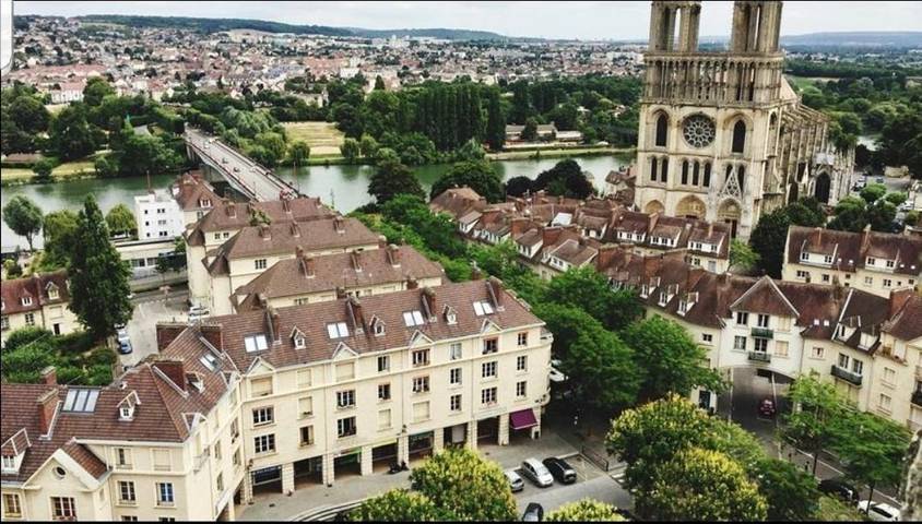 Gîte pour 2 personnes, avec balcon et vue à Mantes-la-Jolie - 3