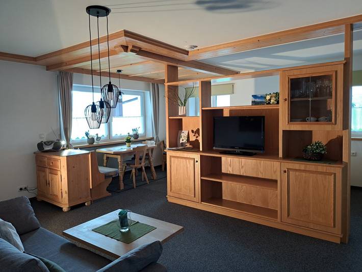 Ferienwohnung für 2 Personen, mit Terrasse und Garten sowie Ausblick in Oberstdorf