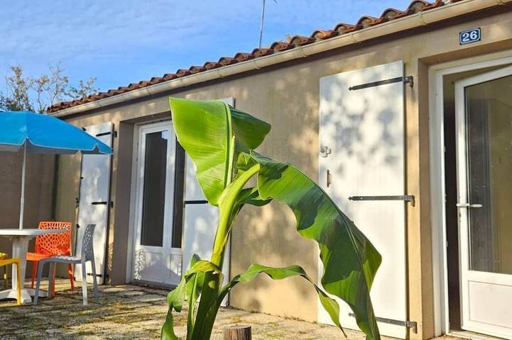 Maison de vacances pour 4 personnes, avec piscine et jardin
