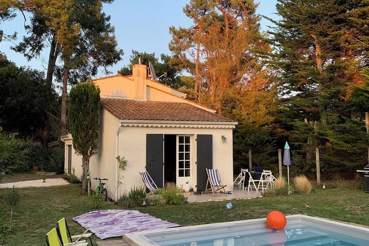 Location de vacances pour 5 personnes, avec Jardin dans Vert Bois