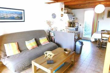 Gîte pour 6 personnes, avec terrasse dans Plage Saint-Jacques